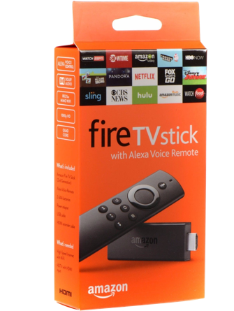 Fire Tv Stick2 - Amazon Fire Tv Stick - 1080p - Wi-fi - 8 Gb (800x500), Png Download