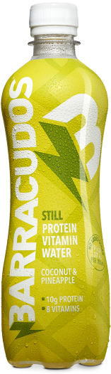 More Views - Barracudos Protein Vitamin Water Coconut & Pineapple (550x550), Png Download