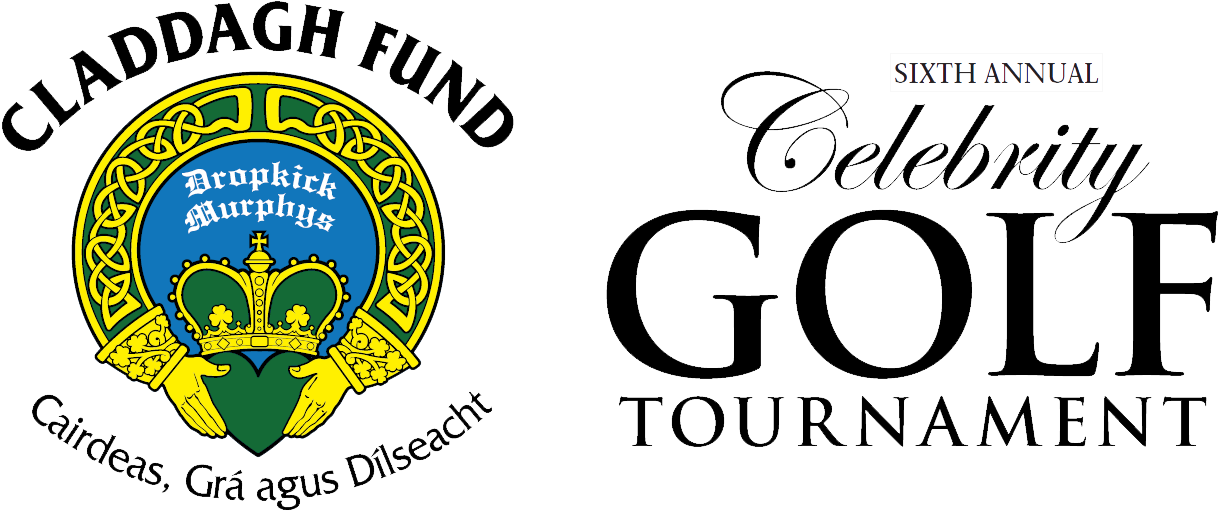 Claddagh Fund Celebrity Golf Tournament, Boston 2015 - Claddagh Fund (1239x515), Png Download