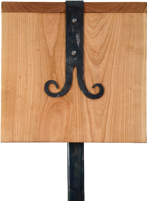 Wrought Iron Home Decor - Iron (550x665), Png Download