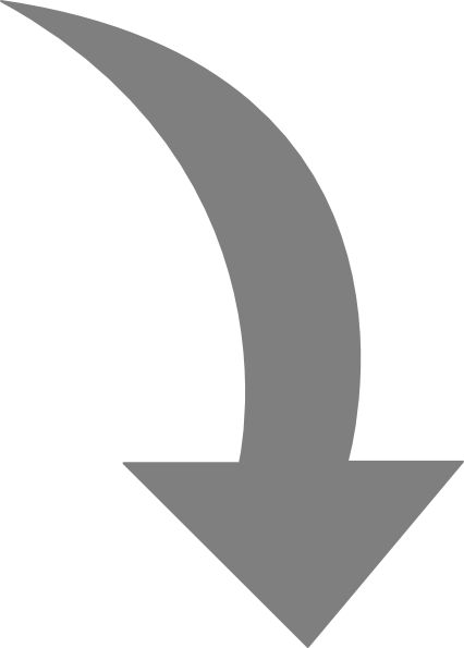 Download Curved White Arrow Transparent Background - HD Transparent PNG ...