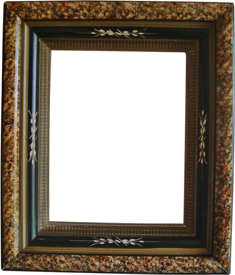 Antique C Victorian Eastlake Aesthetic Ebonized Coyote - Antique Wood Picture Frame (934x934), Png Download