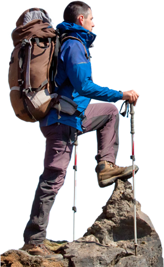 Hiking Download Png - My Goal Is To Build A Life (524x541), Png Download