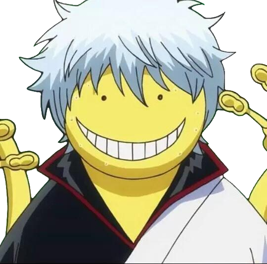 Gintama Korosensei - Gintama Other Anime References (540x535), Png Download
