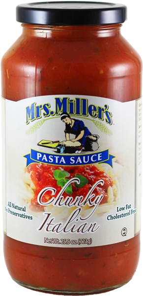 Chunky Italian Pasta Sauce (600x600), Png Download