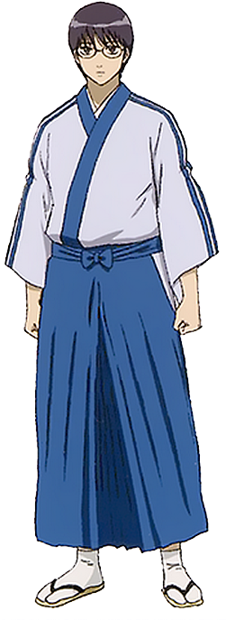 Shimura Shinpachi (255x705), Png Download