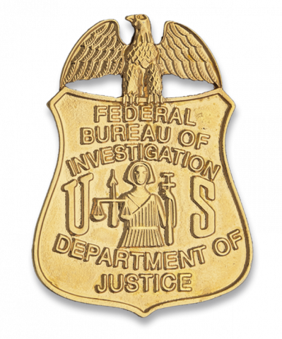Download Hd Placa Chapa Para Carteras Fbi Department Of Justice Transparent Png Image Nicepng Com