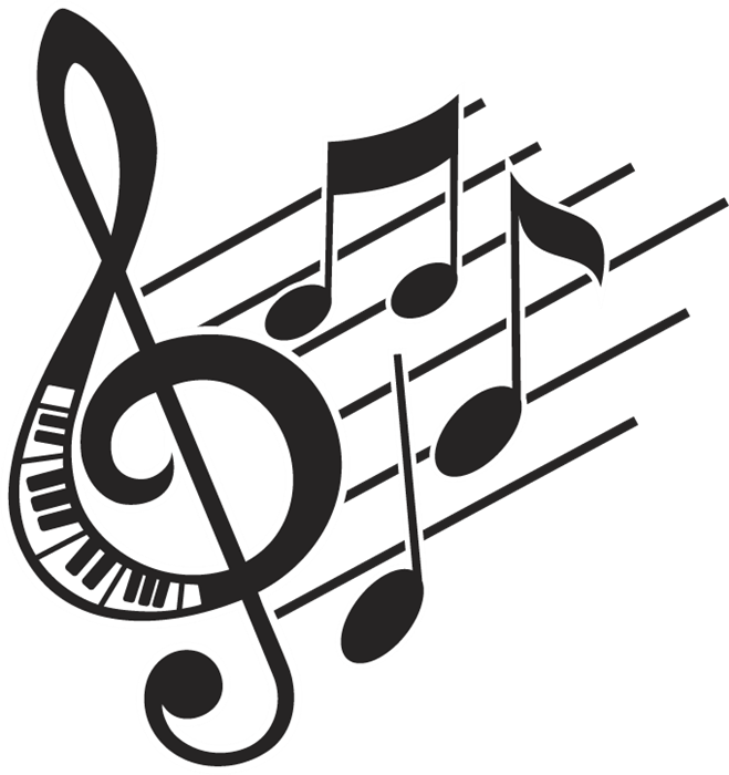 Notas Musicales Buscar Con Google Tipografia Pinterest - Treble Clef (659x700), Png Download