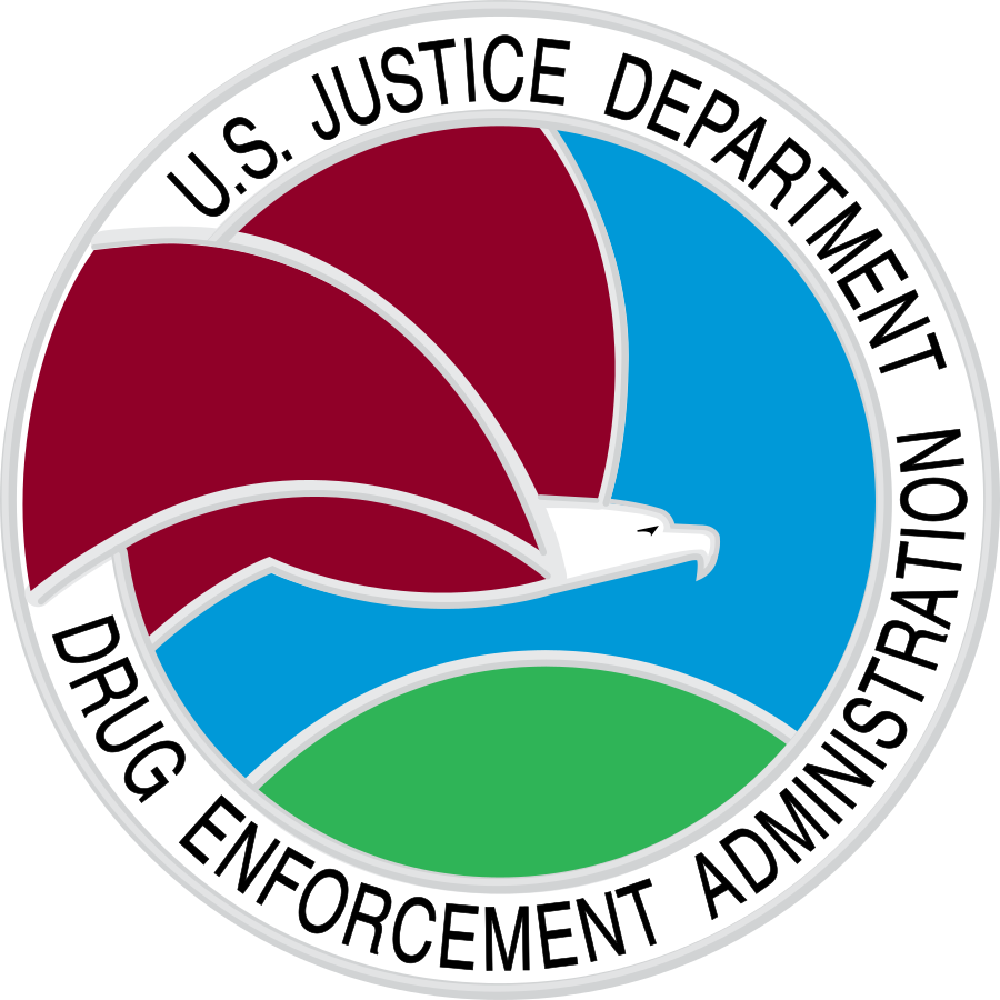 Fbi Logo Transparent - Drug Enforcement Administration Logo (900x900), Png Download