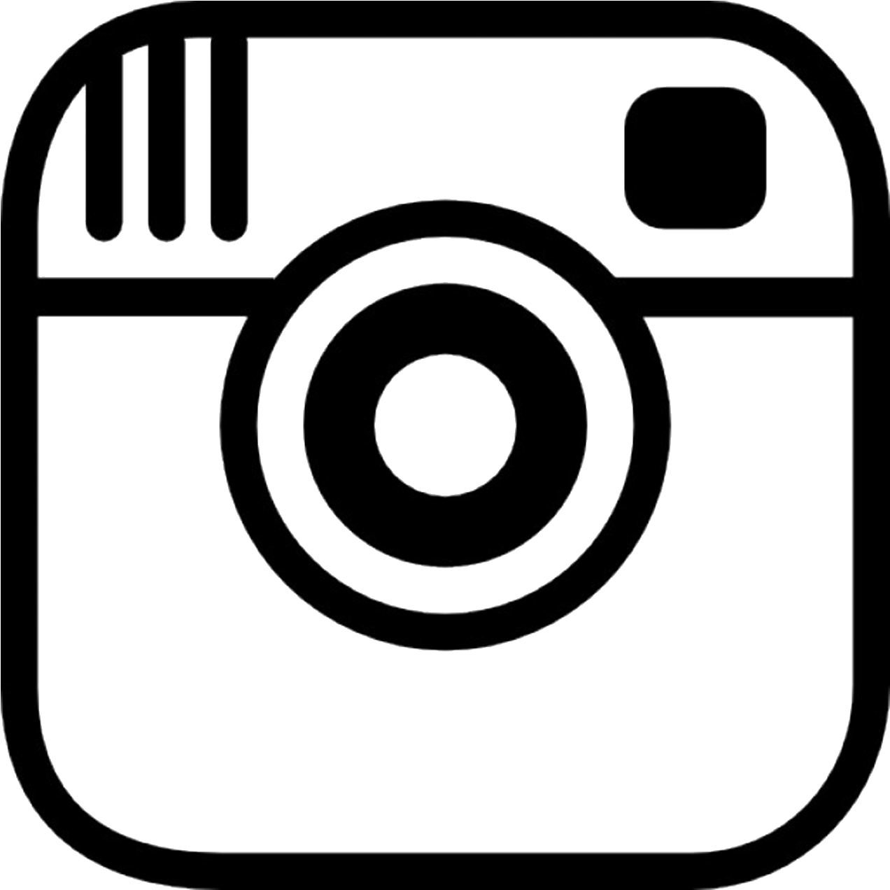 Instagram Photo Camera Logo Outline Svg Png Icon Free - Instagram Logo Outline (980x980), Png Download
