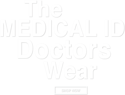 Medical Id Doctors Wear - Medical Identification Tag (579x459), Png Download