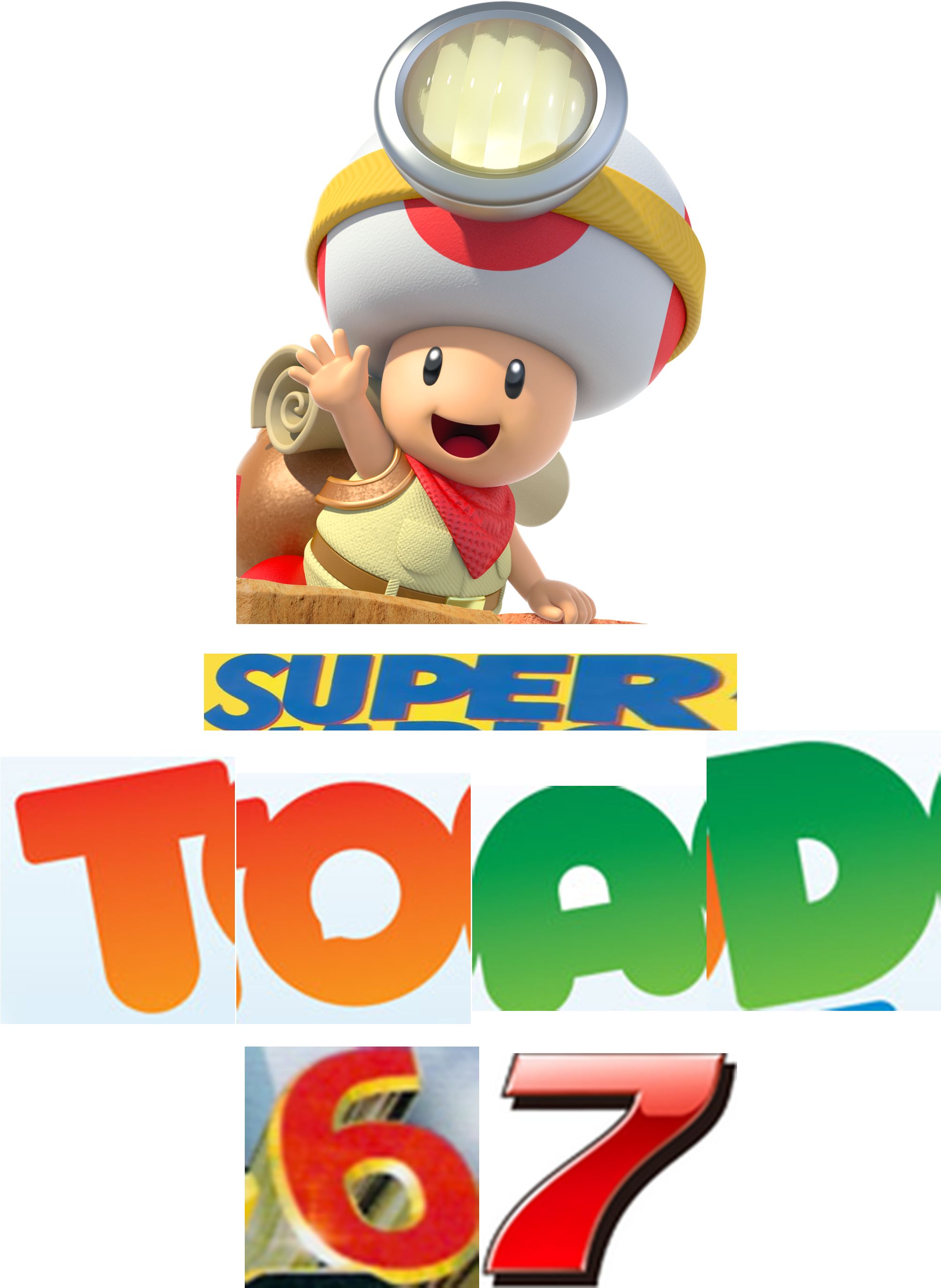 Treasure Tracker Super Mario Bros - Captain Toad: Treasure Tracker (2006x2894), Png Download