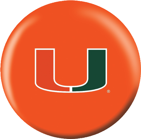 University Of Miami - Miami Hurricanes (500x500), Png Download