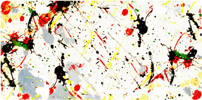 Yellow & Black Paint Splatter Classic License Plate - Paint Splatter Samsung Galaxy S8 Slim Case (500x500), Png Download