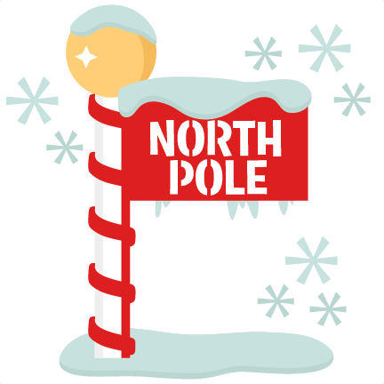 Clip Freeuse Stock North Pole Clipart - North Pole Sign Png (432x432), Png Download