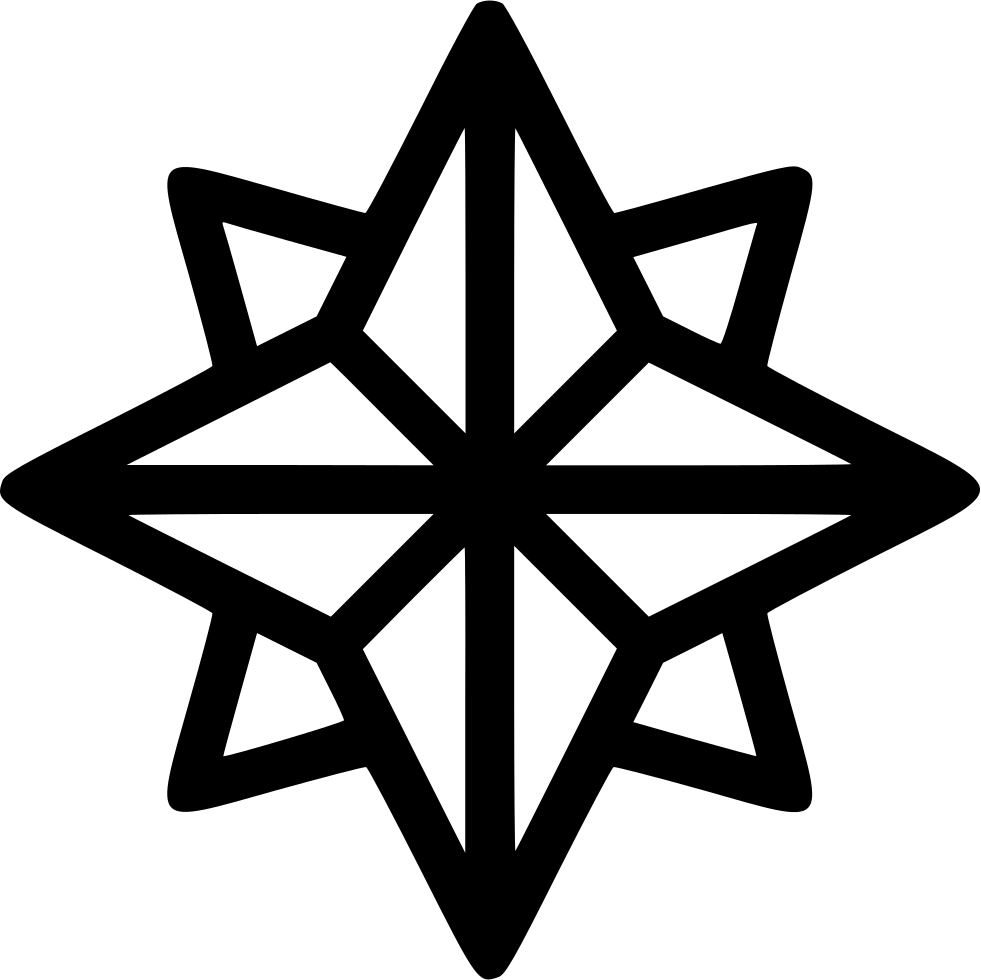 Star North Pole Compass Comments - St Katherine's School Bournemouth Logo (981x980), Png Download