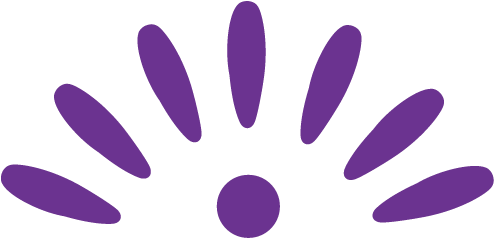 Sunburst-purple - House Beach Logo (525x263), Png Download