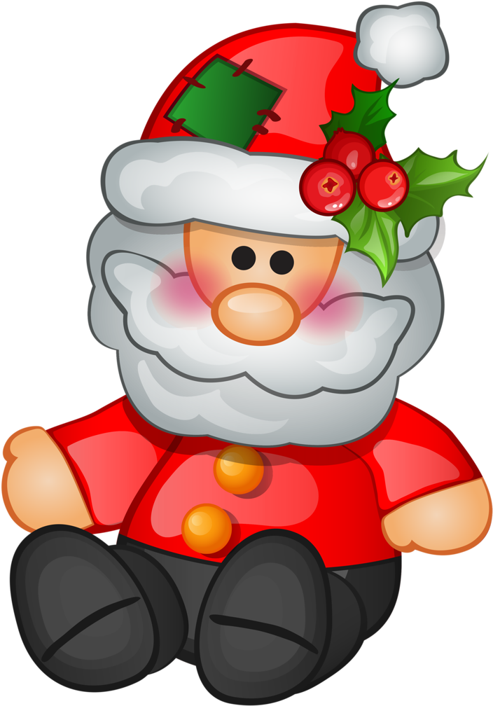 North Pole Clipart Merry Christmas - Christmas Day (708x1024), Png Download