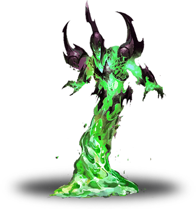 Grime Lord - Molten Lord (385x410), Png Download