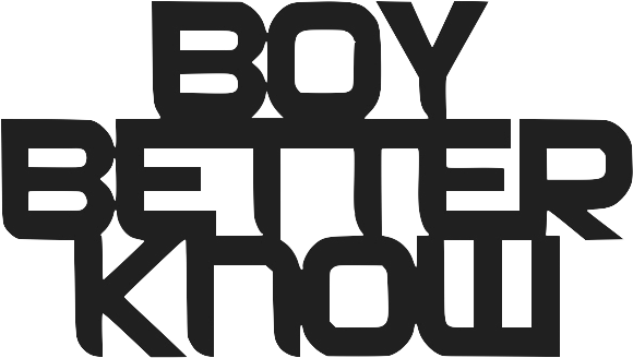 Boy Better Know Logo (584x336), Png Download