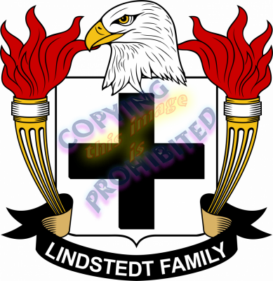 The Lindstedt Family Coat Of Arms/family Crest, I Believe - Snelling Coat Of Arms (389x400), Png Download