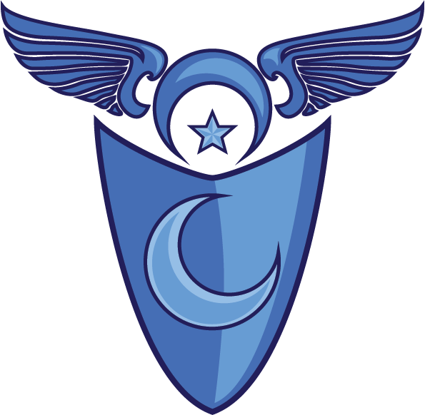 Lunar Clipart Crest - New Lunar Republic Icon (595x582), Png Download