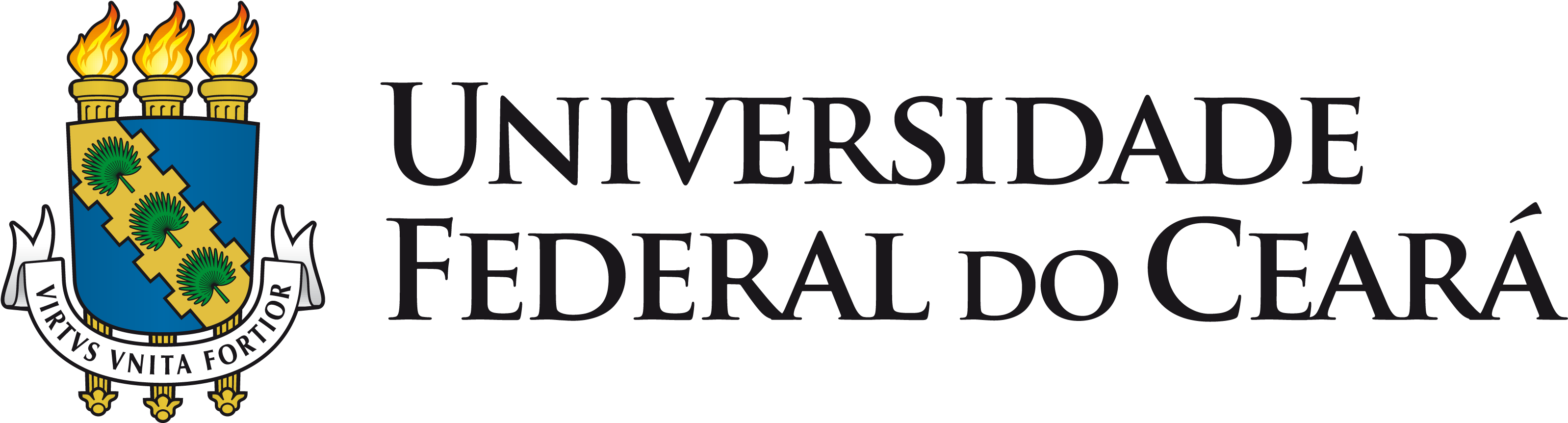 Logo Ufc Universidade Png - Barbados (3227x869), Png Download