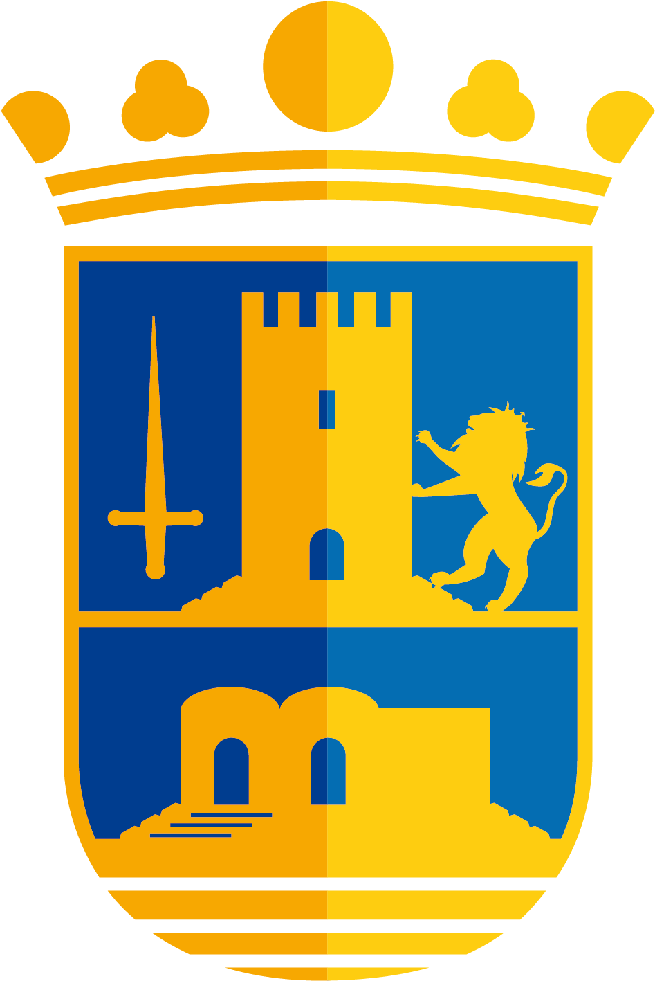 810s Escudo Alhama Color Positivo - Ayuntamiento De Alhama De Murcia (1614x1614), Png Download