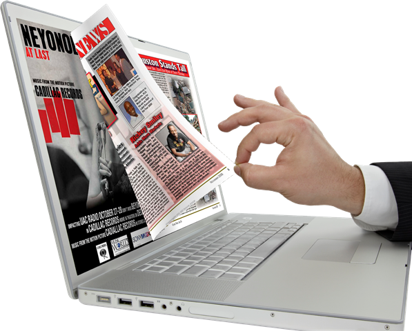 Online Newspapers And Indian Readers [book] (597x480), Png Download