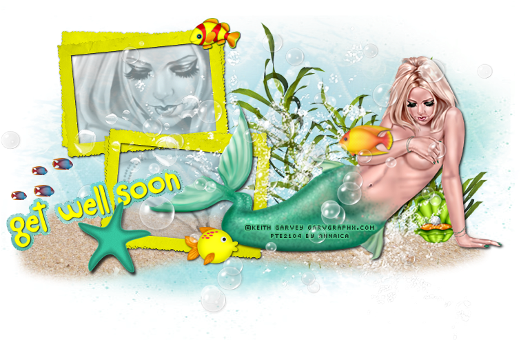 And I Used The Awesome "lori Mermaid" Tube By Keith - Gerçek Deniz Kızı (794x492), Png Download