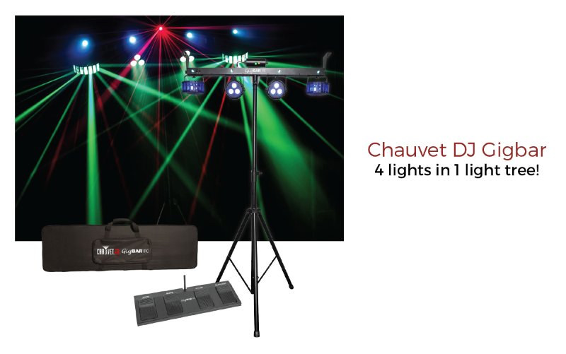 Dance Party Lighting - Chauvet Gigbar Irc 4-in-1 Lighting Effect (800x800), Png Download