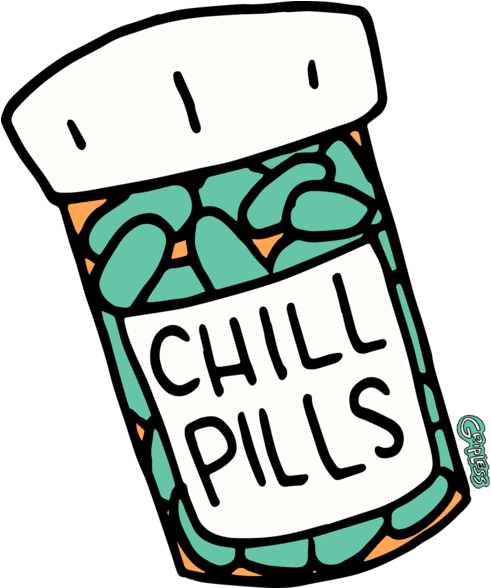 Chillpills - Chill Pill Clipart (500x587), Png Download