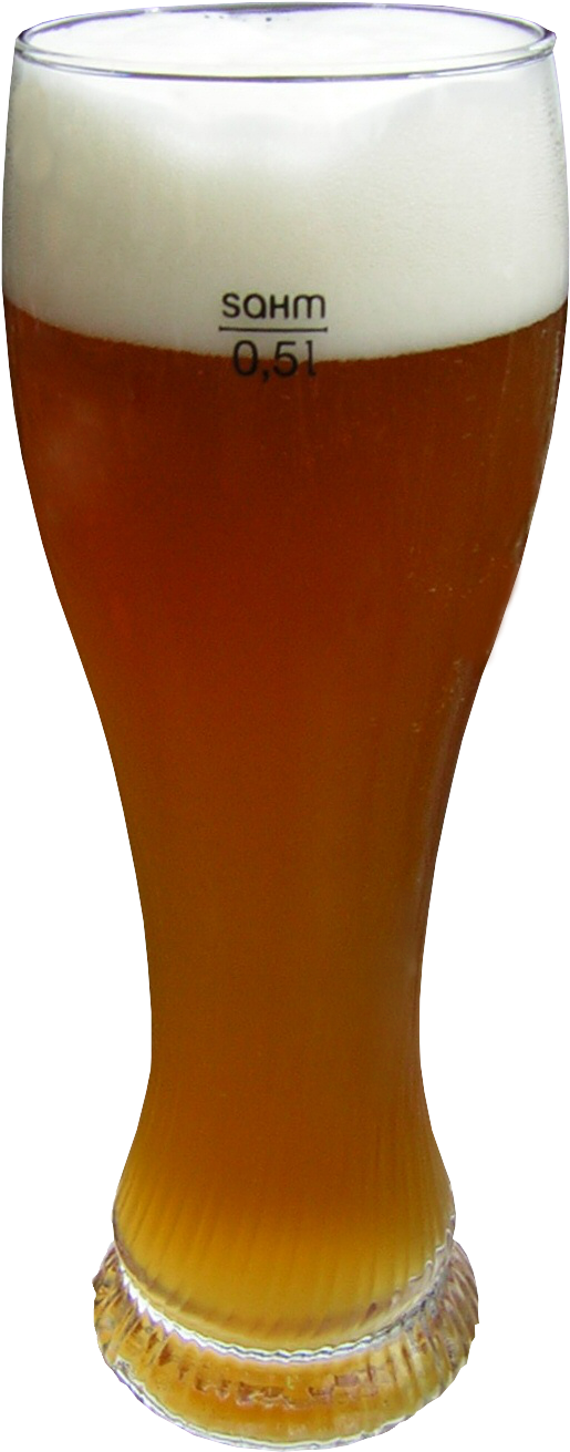 File - Weizenbier-transparent - Weizenbier Transparent (750x1486), Png Download