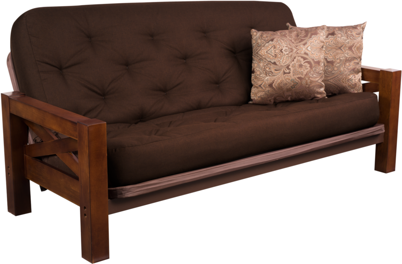 Bridgeport Futon - Armless Settee Leather (1000x668), Png Download
