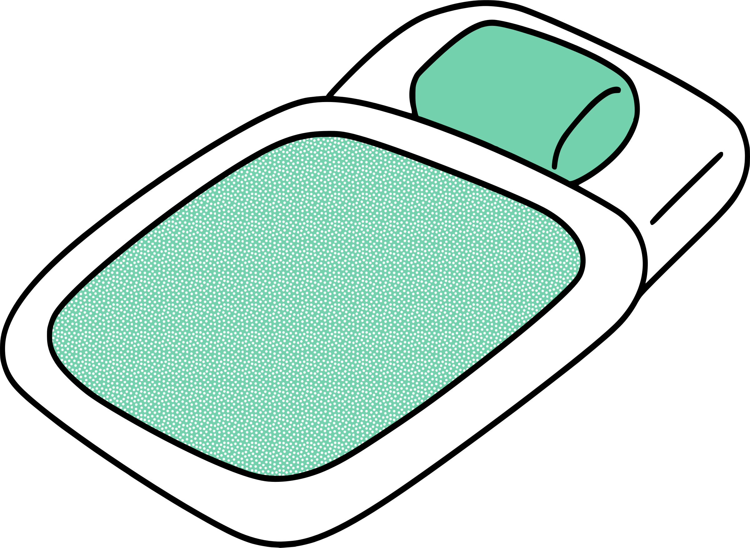 This Free Icons Png Design Of Basic Futon (2400x1756), Png Download