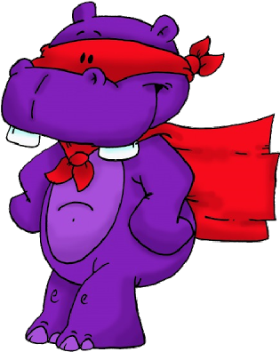 Baby Hippo Images Hippopotamus Clipart - Hippo Hero (400x400), Png Download