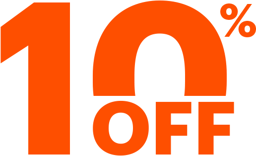 10 Percent Off Png High-quality Image - 10 Discount Png (587x347), Png Download