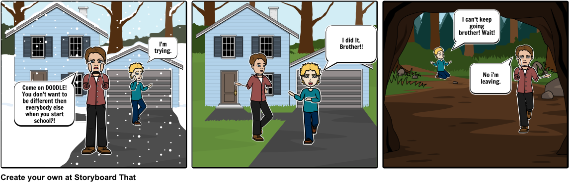 Doodle - Cartoon (1164x385), Png Download