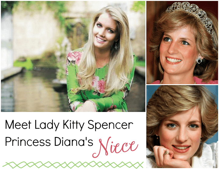Lady Kitty Spencer - Princess Diana Lady Kitty Spencer (720x554), Png Download