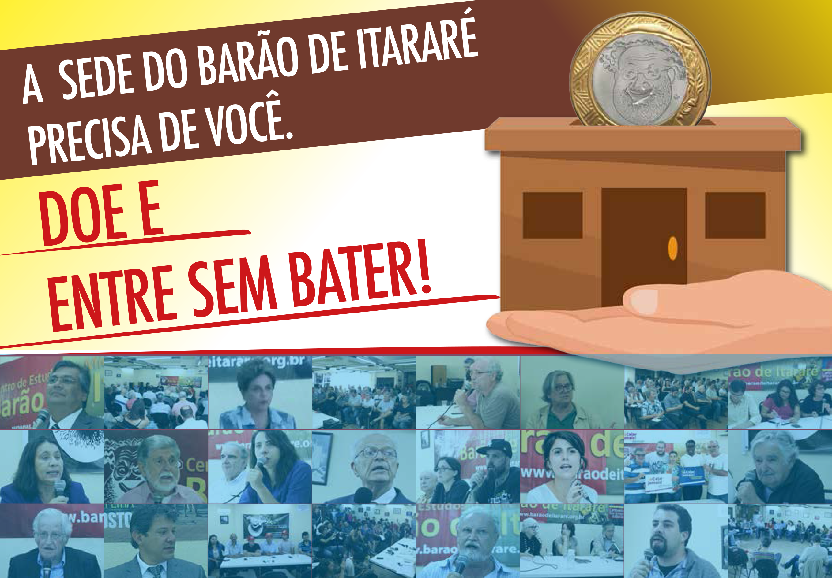 Ajude O Barão A Divulgar Esta Campanha - Poster (2717x1890), Png Download