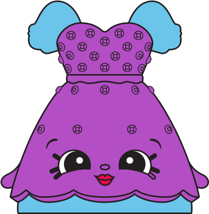 Diana Dress - Shopkins Season 7 Diana Dress (575x475), Png Download