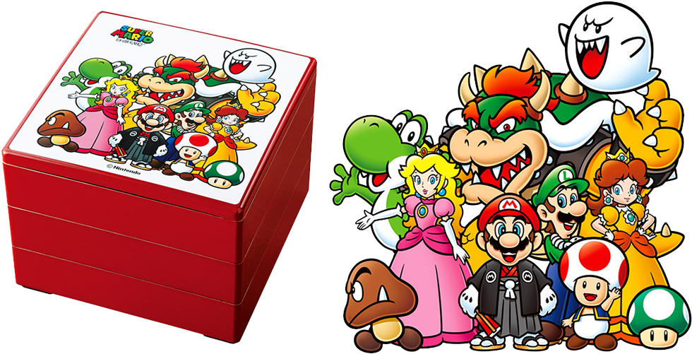 Japón Celebrará El Año Nuevo - Super Mario Puzzle 500 Pieces (1280x545), Png Download