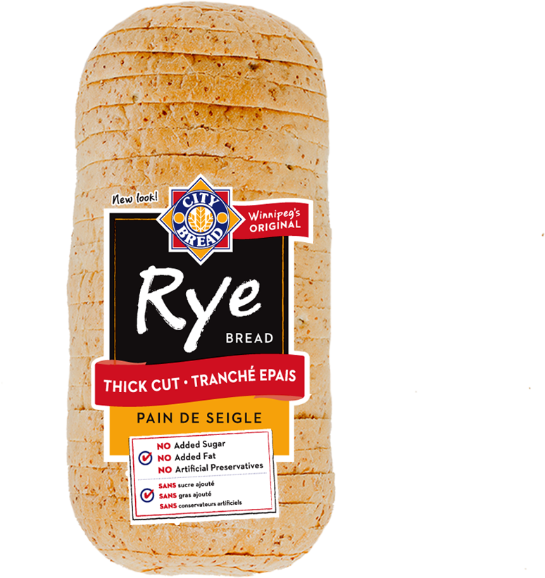 Rye Thick Cut 480g (1000x1067), Png Download