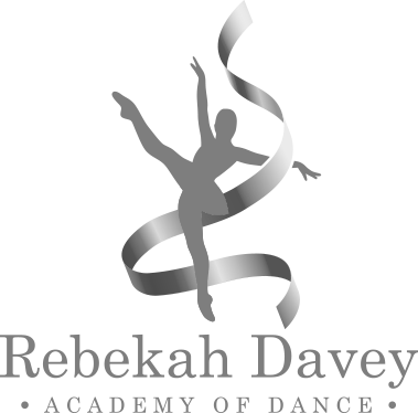 Rebekah Davey Academy Of Dance Logo - Logo (379x374), Png Download