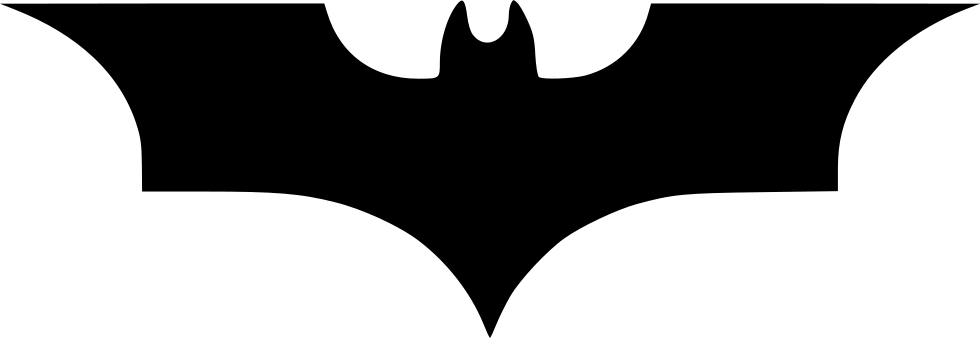 Logo The Dark Knight (980x338), Png Download