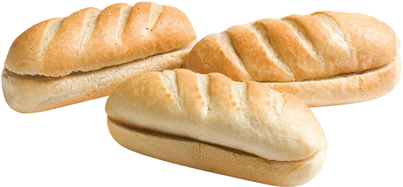 Signature Breads Long Sour Deli Sandwich Roll - Sliced (674x443), Png Download