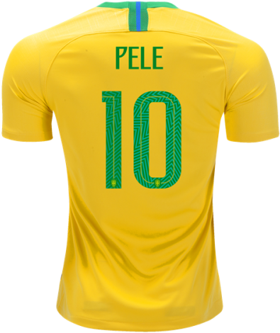 2018 World Cup Brazil Pele - Gabriel Jesus Brazil Kit (500x500), Png Download