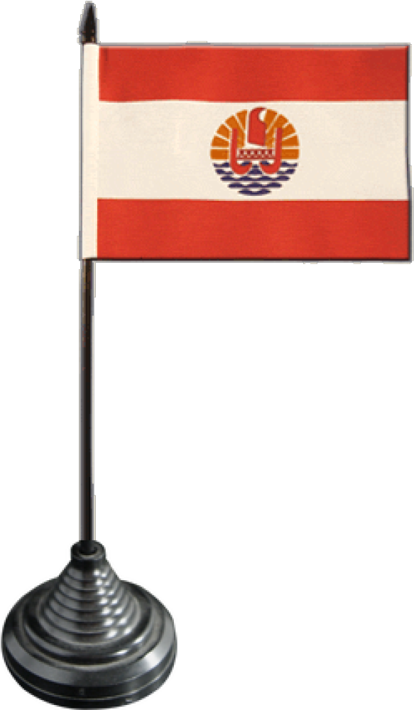 Digni France French Polynesia Table Flag 10cm X 15cm (1500x1174), Png Download