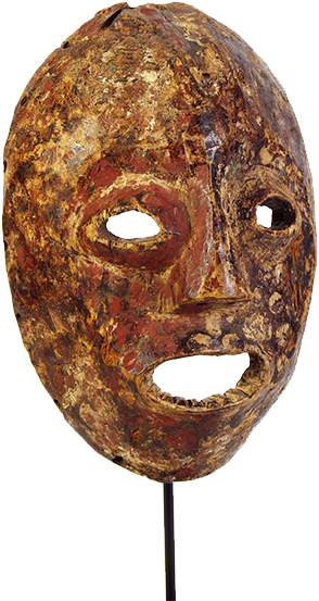 African Art - Face Mask (328x600), Png Download