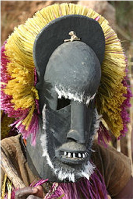 Payton Bisso African Mask On Flowvella - African Tribal Masks (984x470), Png Download